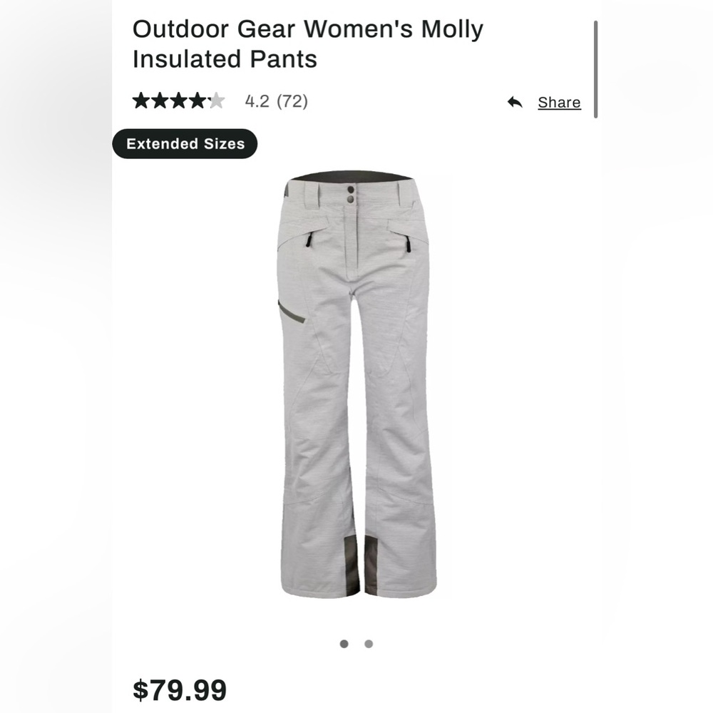 NWT Snow Pant Size Small